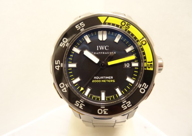 IWC アクアタイマーオートマチック2000 オーバーホール・仕上・ゼンマイゼンマイ、３・４番車交換