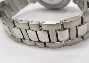 カルティエ　 パシャ38GMTパワーリザーブ 修理前のブレスレット