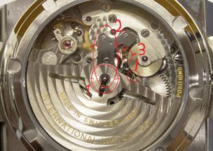 IWC インヂュニアオートマチック わかりずらい？頑張ってください。