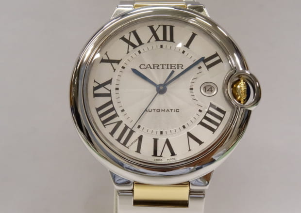カルティエ バロンブルー42mm オーバーホール・仕上・パッキン交換