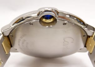 カルティエ バロンブルー42mm うらがわ
