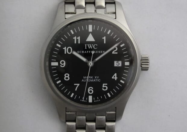 IWC マーク15 オーバーホール、外装仕上